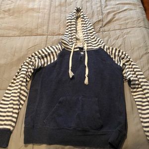 Navy blue hoodie
